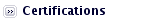 Certifications